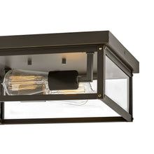 Load image into Gallery viewer, Beckham Outdoor Flush Mount Ceiling Light in Detail.