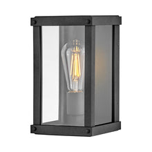 Load image into Gallery viewer, Beckham Outdoor Wall Light in Aged Zinc.