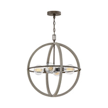 Load image into Gallery viewer, Bodie Chandelier in Dark Cement.