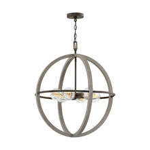 Load image into Gallery viewer, Bodie Chandelier in Medium.