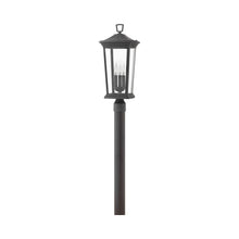 Load image into Gallery viewer, Bromley Outside Area Post Light in Museum Black.