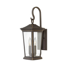 Load image into Gallery viewer, Bromley Outdoor Wall Light in Medium/Oil Rubbed Bronze.