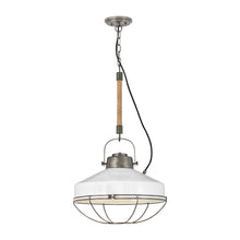 Load image into Gallery viewer, Brooklyn Pendant Light in Detail in Large/Burnished Bronze.