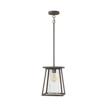 Load image into Gallery viewer, Burke Outside Area Pendant Light in Oil Rubbed Bronze.