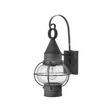Load image into Gallery viewer, Cape Cod Outdoor Wall Light in Aged Zinc (Small).