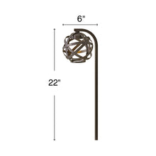 Load image into Gallery viewer, Carson Led Path Light - line drawing.