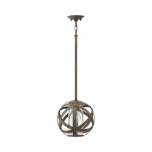 Load image into Gallery viewer, Carson Outside Area Pendant Light in Vintage Iron.
