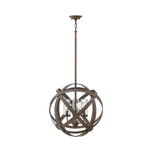 Load image into Gallery viewer, Carson Outside Area Pendant Light in Medium/Vintage Iron.