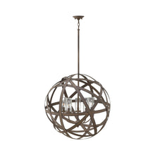 Load image into Gallery viewer, Carson Outside Area Pendant Light in Large/Vintage Iron.