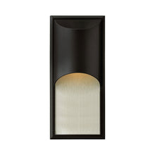Load image into Gallery viewer, Cascade Outside Area Wall Light in Medium/Satin Black.