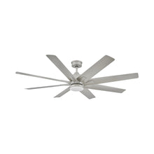 Load image into Gallery viewer, Concur LED Ceiling Fan in Brushed Nickel.