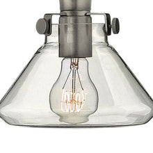 Load image into Gallery viewer, Congress Retro Glass Flush Mount Ceiling Light in Detail.
