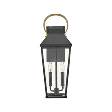 Load image into Gallery viewer, Dawson Outdoor Wall Light in Detail.