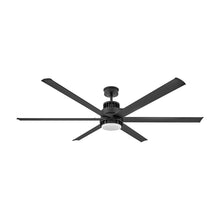 Load image into Gallery viewer, Draftsman LED Ceiling Fan in Matte Black (72-Inch).