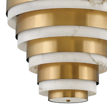 Load image into Gallery viewer, Echlon Chandelier in Detail.