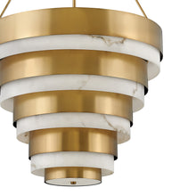 Load image into Gallery viewer, Echlon Chandelier in Detail.