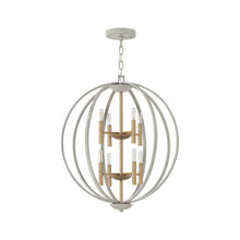Load image into Gallery viewer, Euclid Chandelier in Small/Cement Gray.