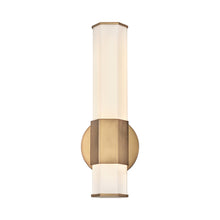 Load image into Gallery viewer, Facet LED Bath Wall Light in Detail.