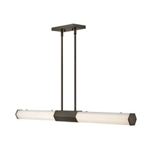 Load image into Gallery viewer, Facet LED Linear Pendant Light.