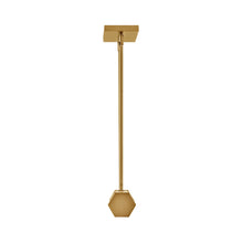 Load image into Gallery viewer, Facet LED Linear Pendant Light in Detail.