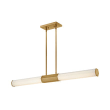 Load image into Gallery viewer, Facet LED Linear Pendant Light in Detail.