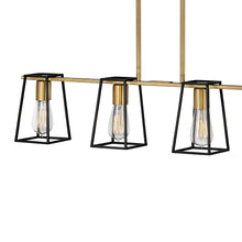 Load image into Gallery viewer, Filmore Linear Pendant Light in Detail.