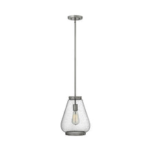 Load image into Gallery viewer, Finley Mini Pendant Light in Medium/Brushed Nickel.
