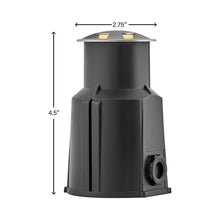 Load image into Gallery viewer, Flare Small LED Well Light - line drawing.