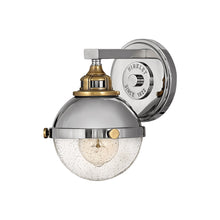 Load image into Gallery viewer, Fletcher Bath Wall Light in Polished Nickel.