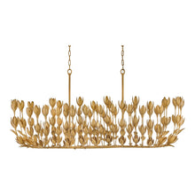 Load image into Gallery viewer, Flora Linear Pendant Light in Detail.