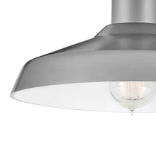 Load image into Gallery viewer, Forge Outdoor Semi Flush Mount Ceiling Light in Detail.