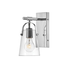 Load image into Gallery viewer, Foster Bath Wall Light in Chrome.