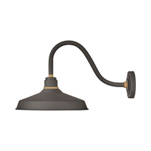Load image into Gallery viewer, Foundry Outdoor Barn Wall Light in Dome/Museum Bronze (26-Inch).