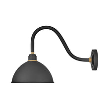 Load image into Gallery viewer, Foundry Outdoor Barn Wall Light in Classic/Textured Black (26-Inch).