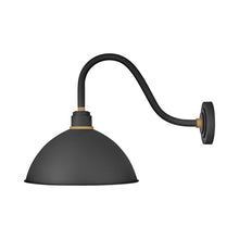 Load image into Gallery viewer, Foundry Outdoor Barn Wall Light in Classic/Textured Black (30.5-Inch).