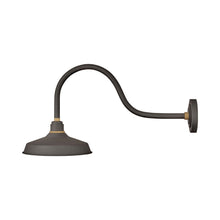 Load image into Gallery viewer, Foundry Outdoor Barn Wall Light in Dome/Museum Bronze (24-Inch).