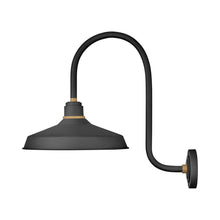 Load image into Gallery viewer, Foundry Outdoor Barn Wall Light in Classic/Textured Black (27-Inch).