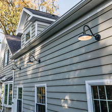 Load image into Gallery viewer, Foundry Outside Area Barn Wall Light in Outside Area.