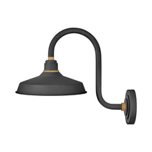 Load image into Gallery viewer, Foundry Outdoor Tall Barn Wall Light in Classic/Small/Textured Black.
