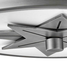 Load image into Gallery viewer, Foyer Montrose Flush Mount Ceiling Light in Detail.