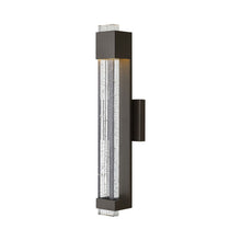 Load image into Gallery viewer, Glacier Outside Area Led Wall Light in Medium/Bronze.