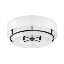 Load image into Gallery viewer, Graham Flush Mount Ceiling Light in Detail.