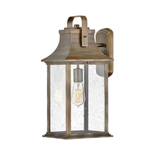 Load image into Gallery viewer, Grant Outside Area Wall Light in Large/Burnished Bronze.