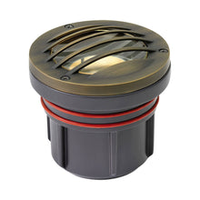Load image into Gallery viewer, Grill Top LED Well Light in Matte Bronze.