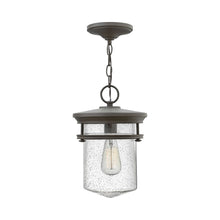 Load image into Gallery viewer, Hadley Outside Area Pendant Light in Buckeye Bronze.