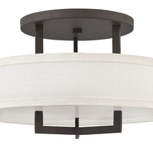 Load image into Gallery viewer, Hampton Semi Flush Ceiling Light in Detail.