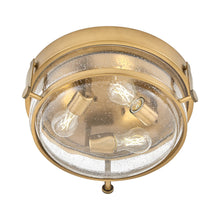 Load image into Gallery viewer, Harper Flush Mount Ceiling Light in Detail.