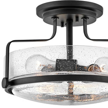 Load image into Gallery viewer, Harper Semi Flush Mount Ceiling Light in Detail.
