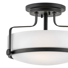 Load image into Gallery viewer, Harper Semi Flush Mount Ceiling Light in Detail.