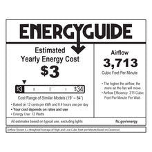 Load image into Gallery viewer, Hover LED Ceiling Fan in Detail (52-Inch).